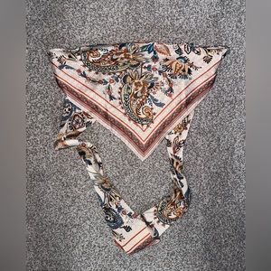 Bandana tie crop top